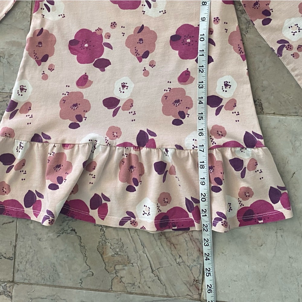 Tea Collection of Two Fuchsia Size 5 Floral Dresses Both in Excellent Condition - Picture 11 of 15